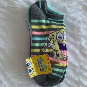 MULTI-COLORED SPONGEBOB SOCKS